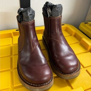 Birkenstock Men Birmingham Slip On Oiled Leather Roast